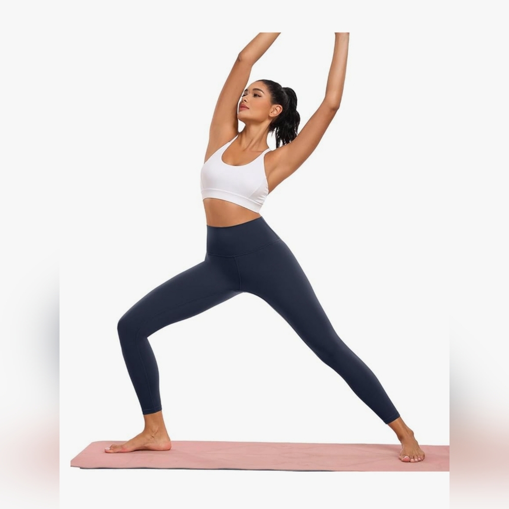 Wirarpa NWOT  High Waisted Women's  Buttery Soft Yoga Pant - 25"  Navy S